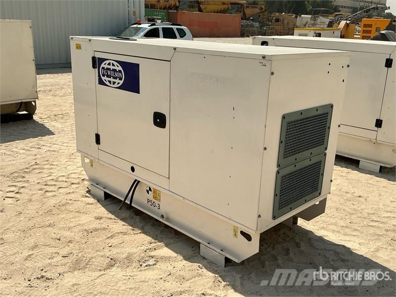 FG Wilson P50-5 56.3 kVA Skid-Mounted Generator Set Dízel áramfejlesztők