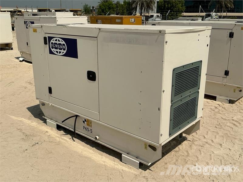 FG Wilson P65-5 75 kVA Skid-Mounted Generator Set Dízel áramfejlesztők