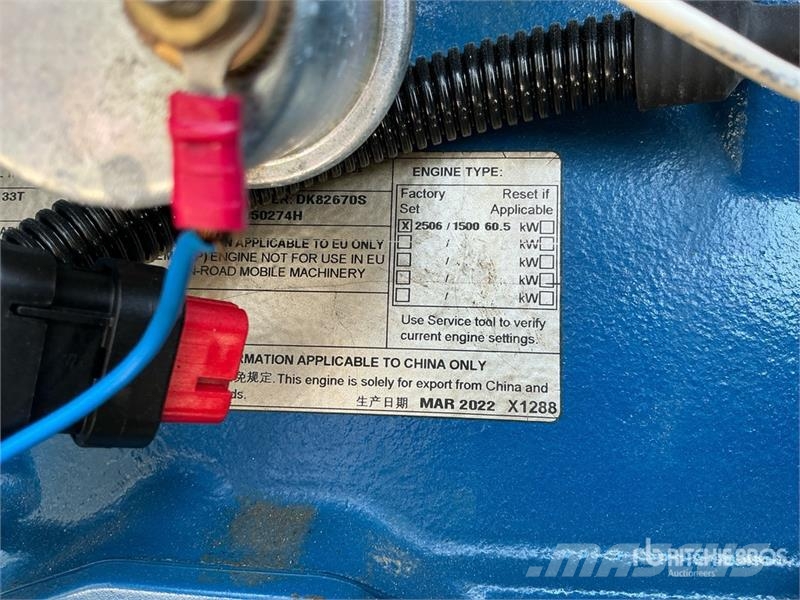 FG Wilson P65-5 75 kVA Skid-Mounted Generator Set Dízel áramfejlesztők