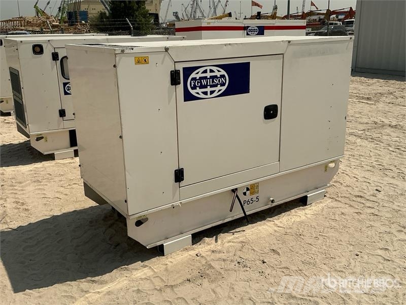 FG Wilson P65-5 75 kVA Skid-Mounted Generator Set Dízel áramfejlesztők