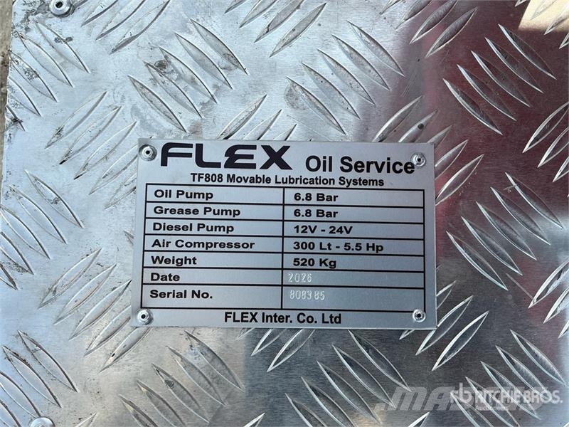  Flex TF808 Moveable Fuel & Lube Unit (Unused) مكونات أخرى