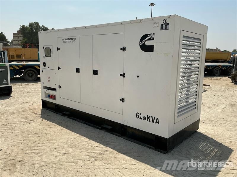 Giga Power LT-W500GF 625 kVA Skid-Mounted Generator Set Dízel áramfejlesztők