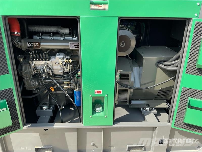 Green Power GP180 180 kVA Skid-Mounted Generator Set (Unused) Dīzeļģeneratori