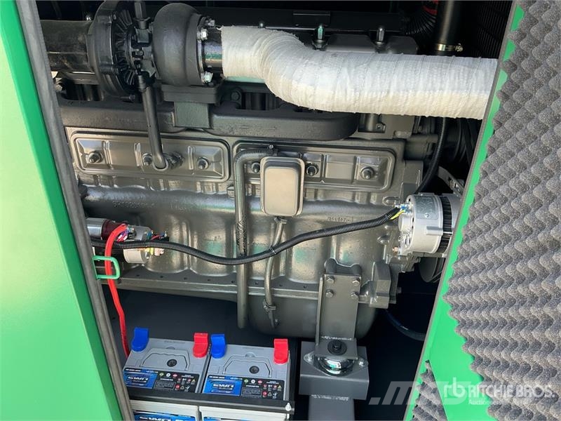 Green Power GP180 180 kVA Skid-Mounted Generator Set (Unused) Dīzeļģeneratori