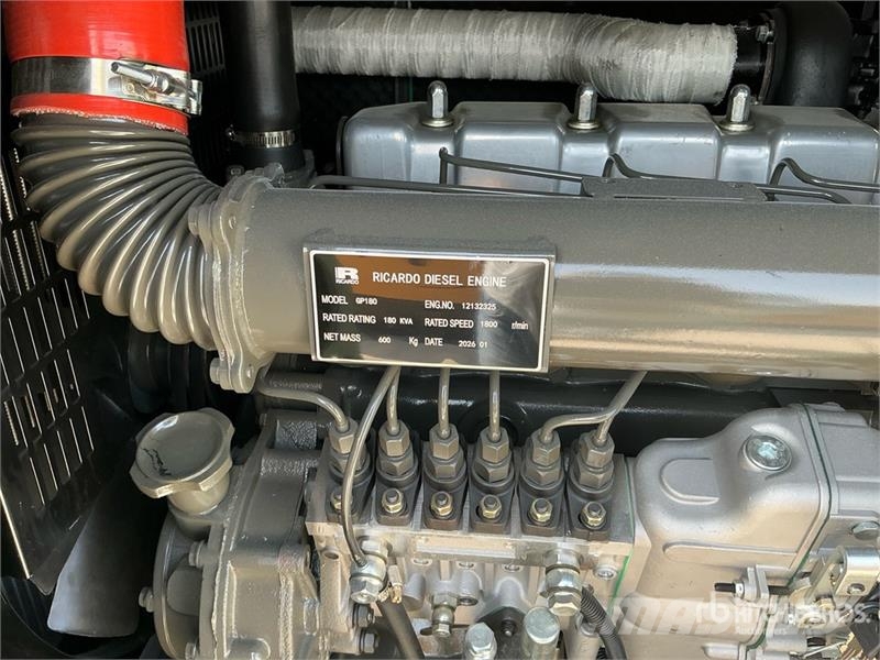 Green Power GP180 180 kVA Skid-Mounted Generator Set (Unused) Dīzeļģeneratori