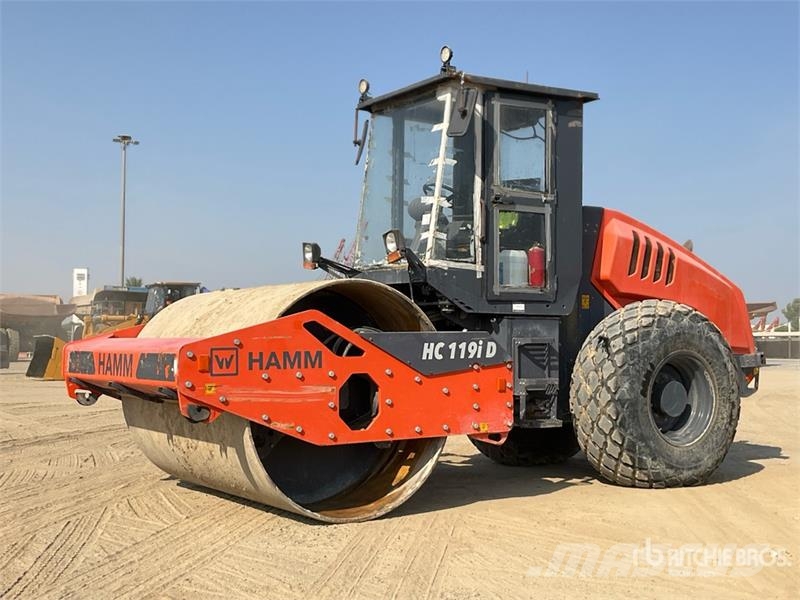 Hamm HC119iD Smooth Drum Compactor Walce jednobębnowe