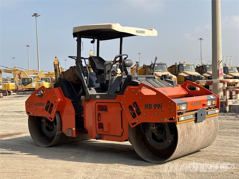 Hamm HD99I Double Drum Roller Ikerdobos hengerek