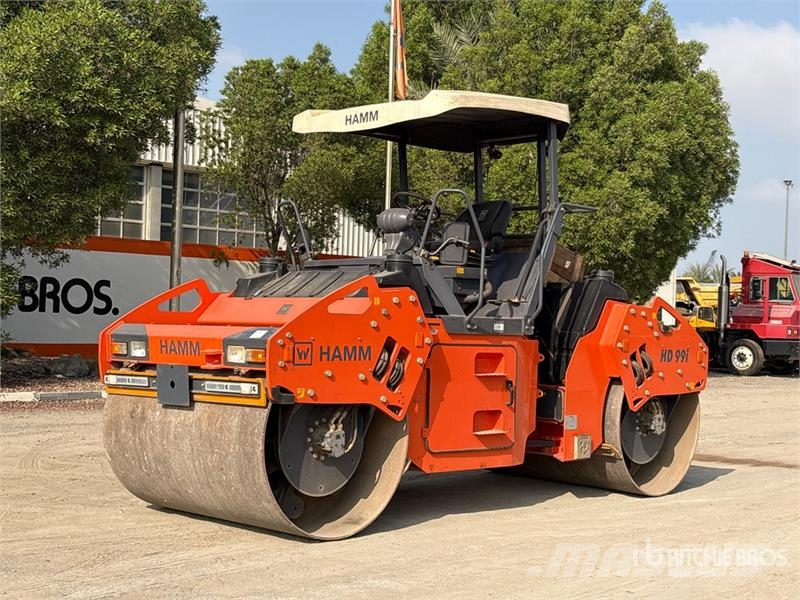 Hamm HD99I Double Drum Roller Ikerdobos hengerek