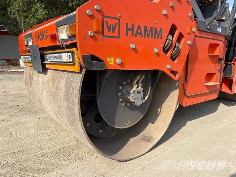 Hamm HD99I Double Drum Roller Ikerdobos hengerek