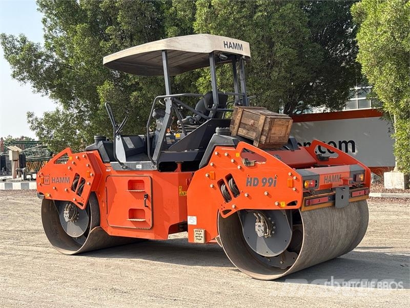 Hamm HD99I Double Drum Roller Ikerdobos hengerek