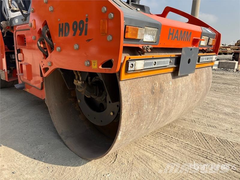 Hamm HD99I Double Drum Roller Ikerdobos hengerek