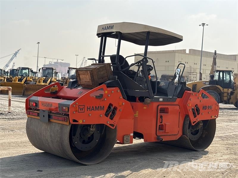 Hamm HD99I Double Drum Roller Ikerdobos hengerek
