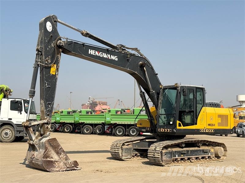 Hengwang HW220-9 Tracked Excavator Roomikekskavaatorid