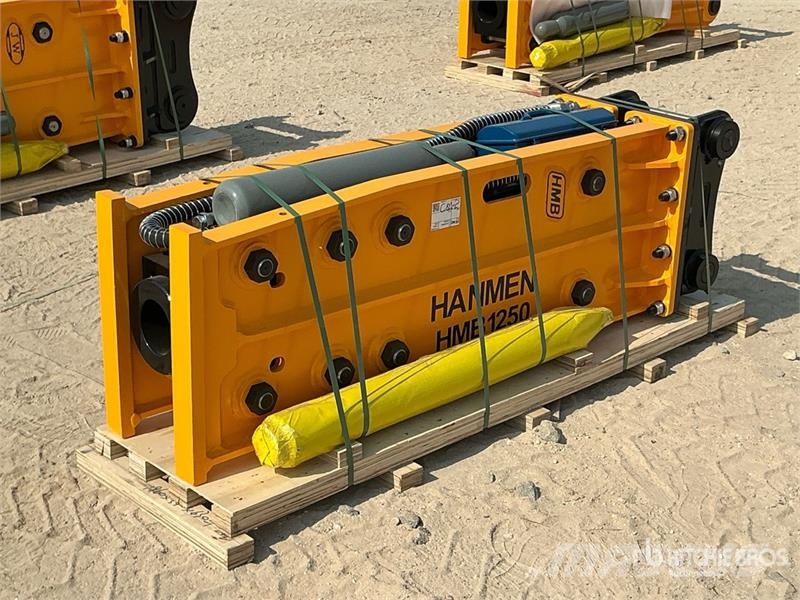 HMB 1250 Hydraulic Breaker - Fits 15 - 18 ton excavato Hamers en brekers