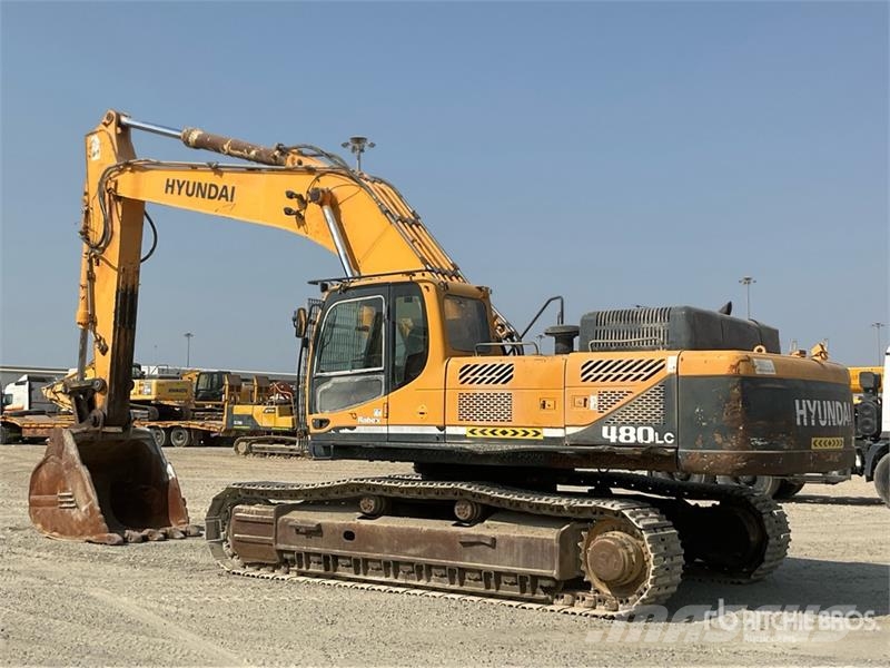 Hyundai 480 LC Tracked Excavator حفارات زحافة