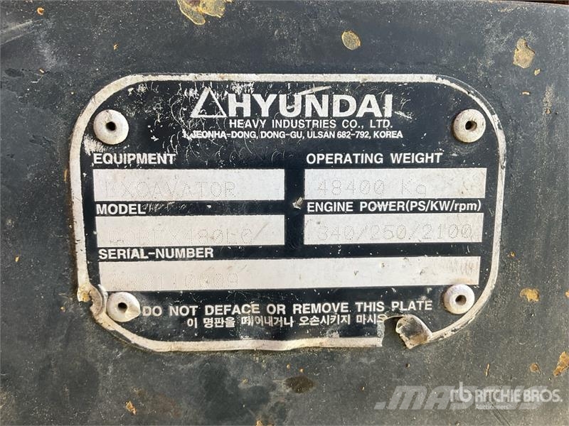 Hyundai 480 LC Tracked Excavator حفارات زحافة