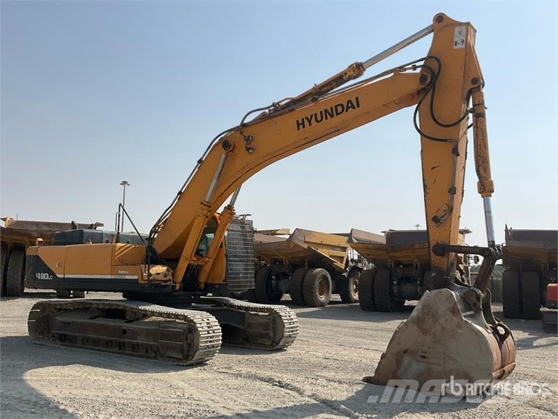 Hyundai 480 LC Tracked Excavator حفارات زحافة