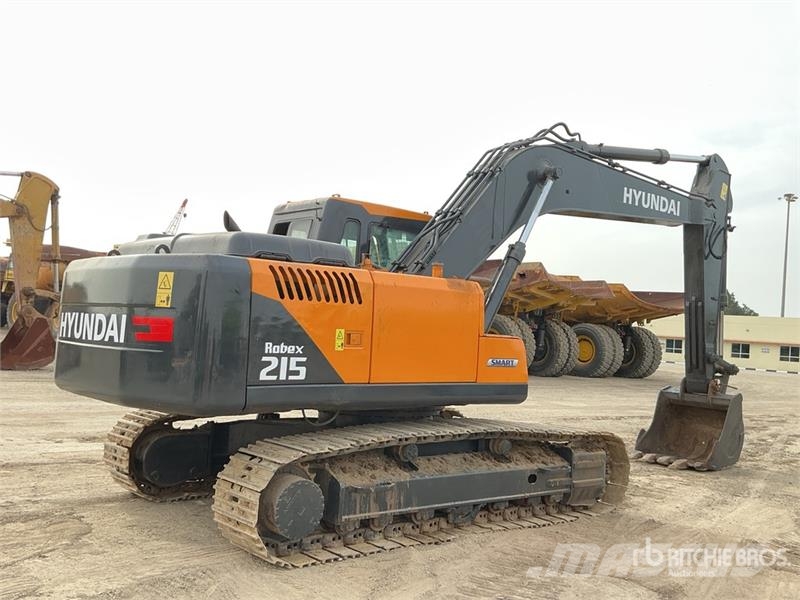Hyundai R215 Tracked Excavator Гусеничні екскаватори