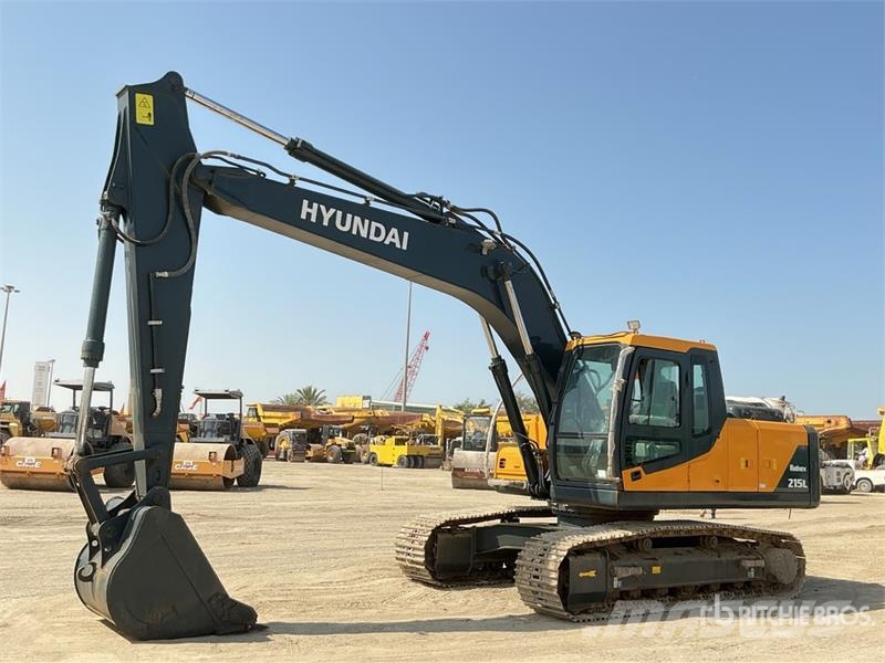 Hyundai R215L Tracked Excavator Roomikekskavaatorid