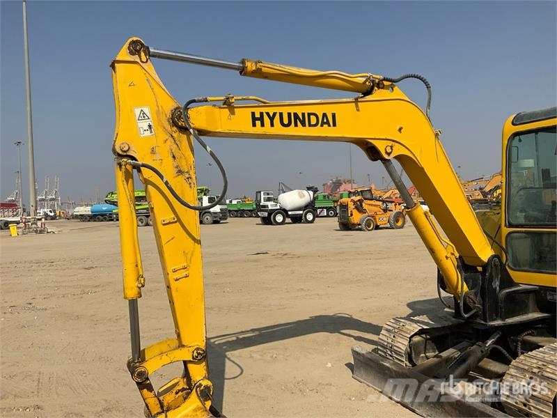 Hyundai R55-7 Mini Excavator حفارات صغيرة أقل من 7 طن (حفارات صغيرة)