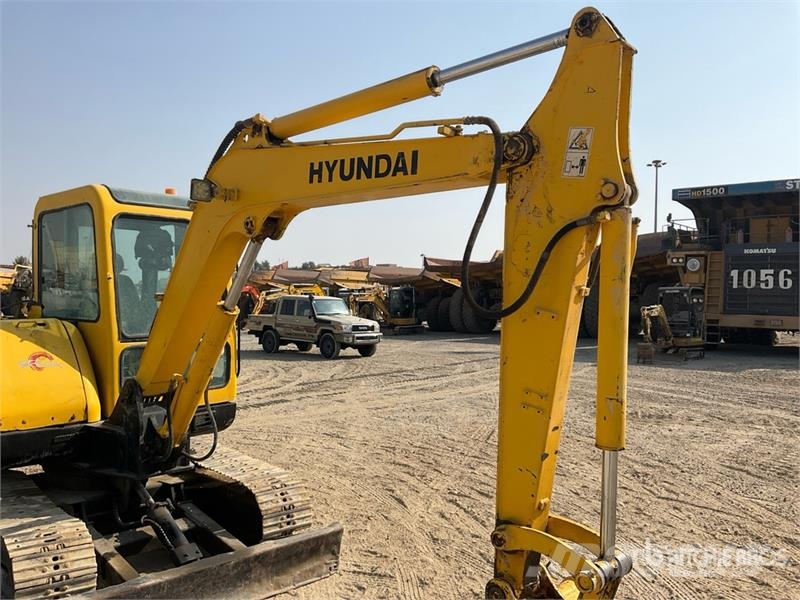 Hyundai R55-7 Mini Excavator حفارات صغيرة أقل من 7 طن (حفارات صغيرة)