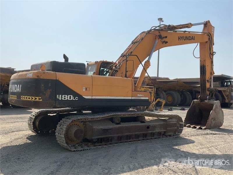 Hyundai Robex 480LC Tracked Excavator حفارات زحافة