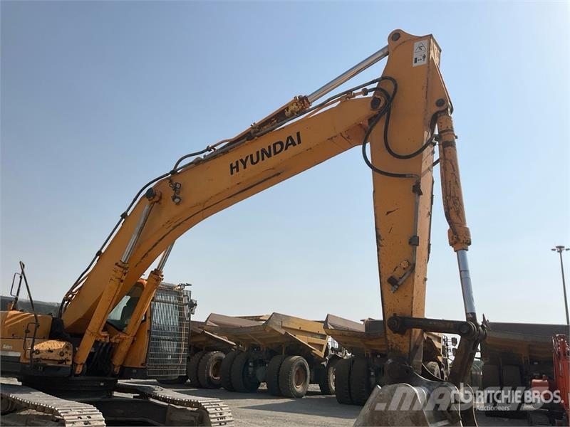 Hyundai Robex 480LC Tracked Excavator حفارات زحافة