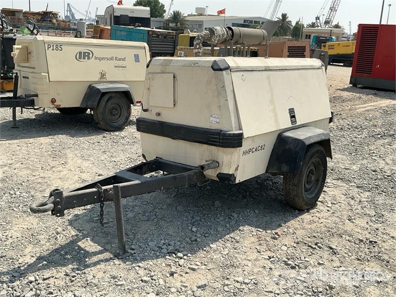 Ingersoll Rand P185WJD Mobile Air Compressor Compressori