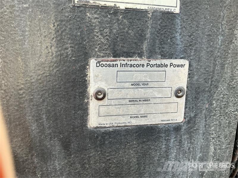 Ingersoll Rand P185WJD Mobile Air Compressor (Inoperable) Kompressorid