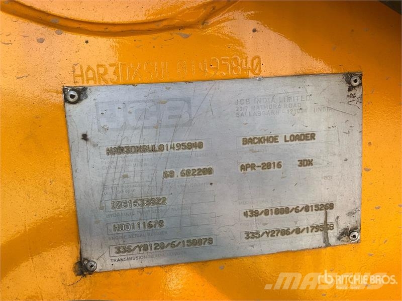 JCB 3DX Rovokopači