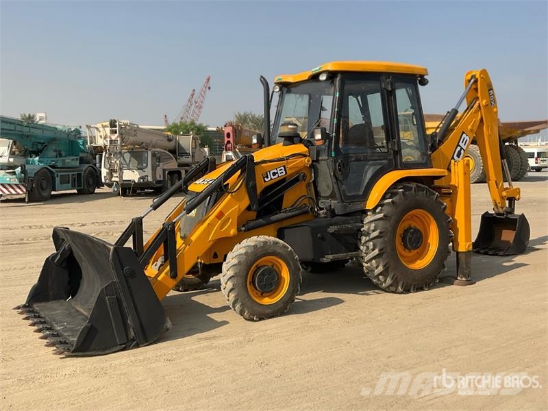JCB 3DX لوادر ذات جرافات عكسية