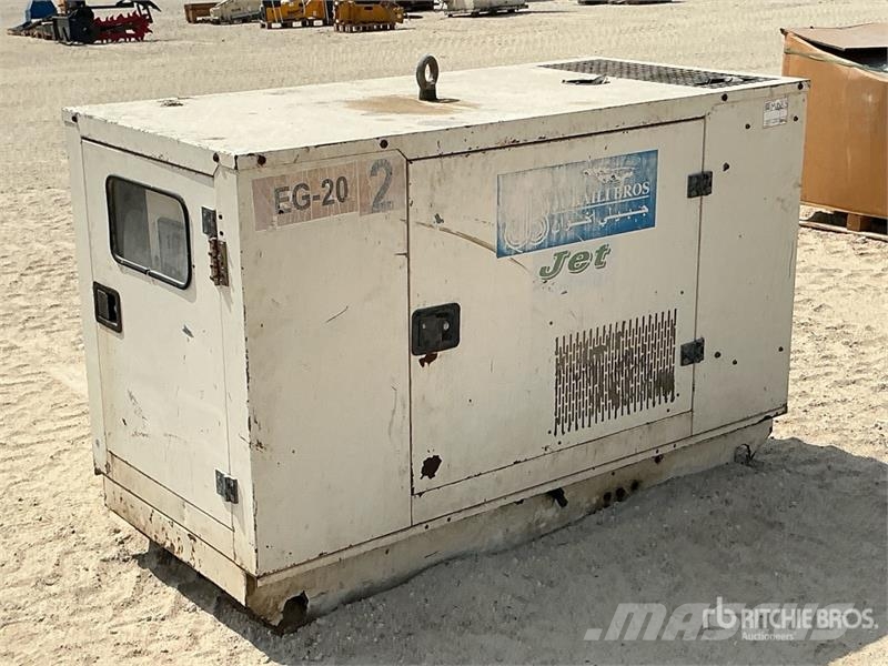 Jet JP20 20 kVA Skid-Mounted Generator Set Diesel generatoren