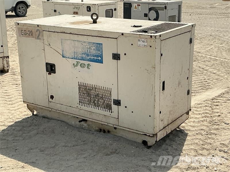Jet JP20 20 kVA Skid-Mounted Generator Set Diesel generatoren