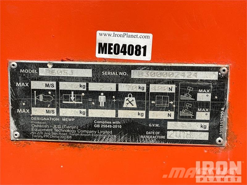JLG 860SJ 4WD Diesel Telescopic Boom Lift Teleszkópos emelők