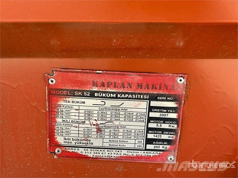 Kaplan SK52 Bar Bender Drugi deli