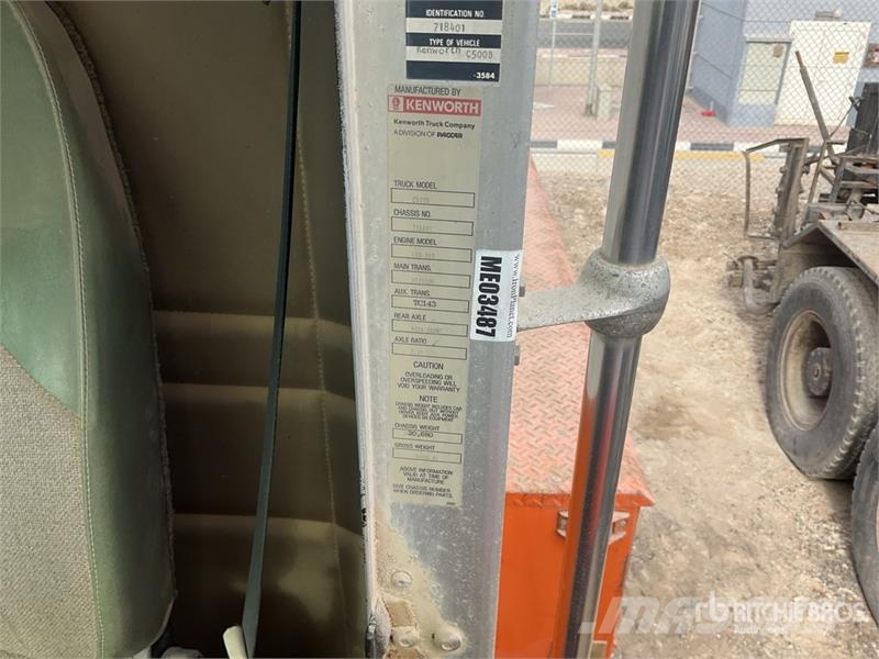 Kenworth Telelect 92-45 on Kenworth C500 4x4 Drill Truck Utilaje mobile de forat