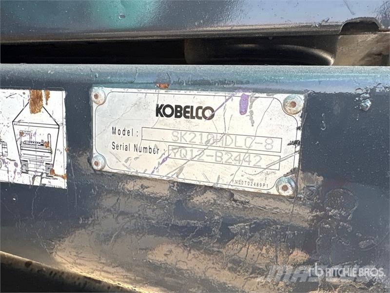 Kobelco SK210HDLC-8 Tracked Excavator Roomikekskavaatorid