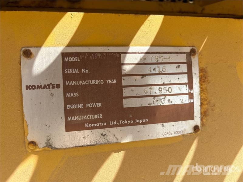 Komatsu HD785-5 Articulated Haulers