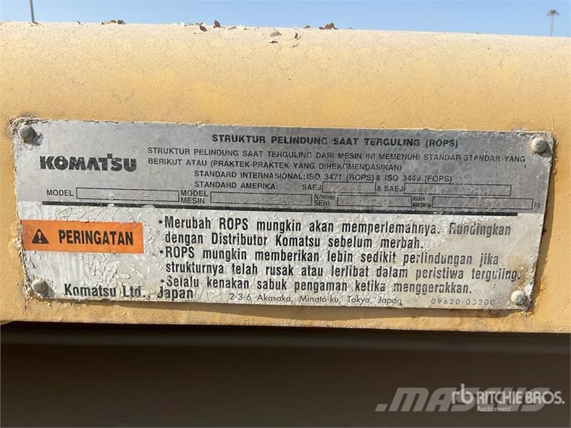 Komatsu HD785-5 Belden kirma kaya kamyonu