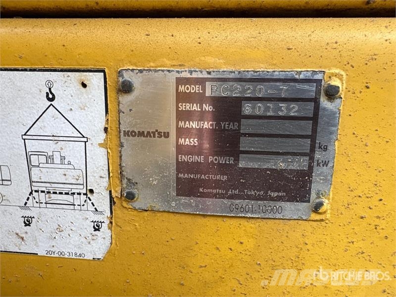 Komatsu PC220-7 履带挖掘机