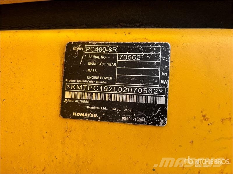 Komatsu PC400-8R Tracked Excavator حفارات زحافة