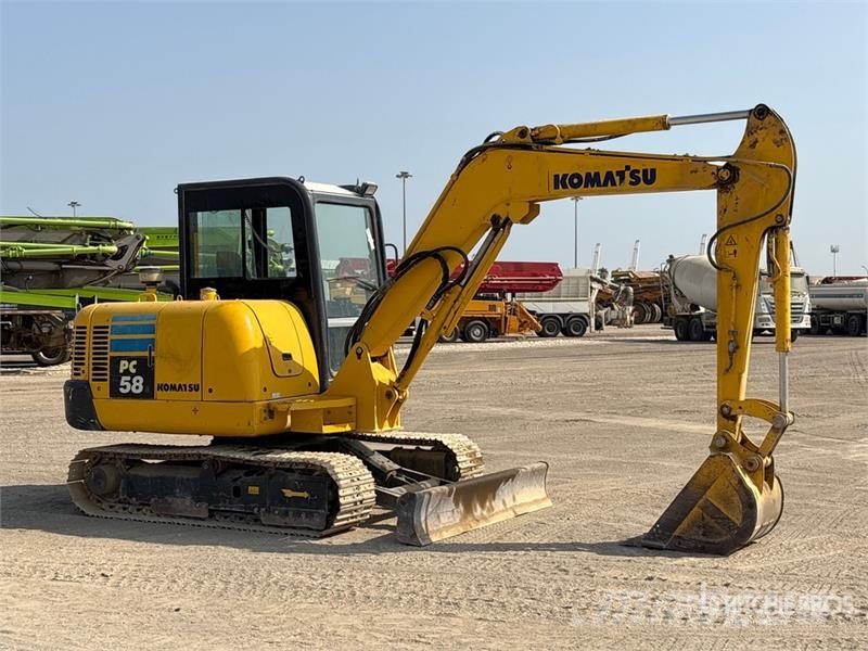 Komatsu PC58-8 Mini Excavator Mini Escavadoras <7t