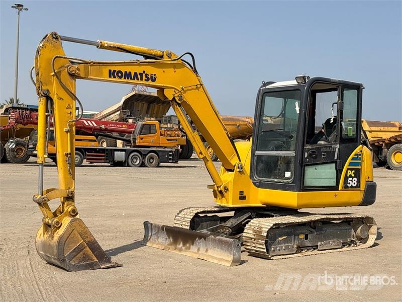 Komatsu PC58-8 Mini Excavator Mini Escavadoras <7t