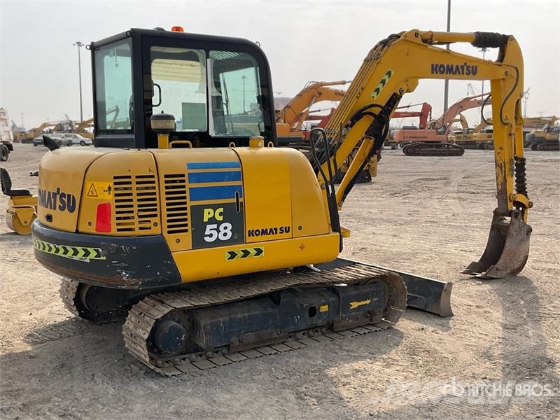 Komatsu PC58-8 Mini Excavator Εκσκαφάκι (διαβολάκι) < 7t