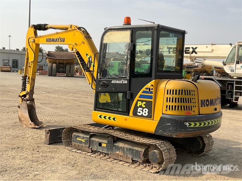 Komatsu PC58-8 Mini Excavator Εκσκαφάκι (διαβολάκι) < 7t