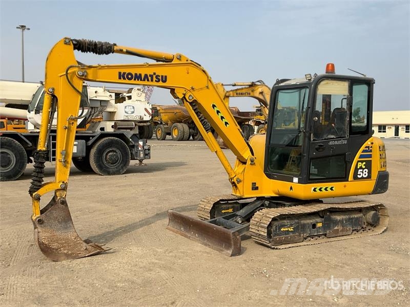 Komatsu PC58-8 Mini Excavator Εκσκαφάκι (διαβολάκι) < 7t