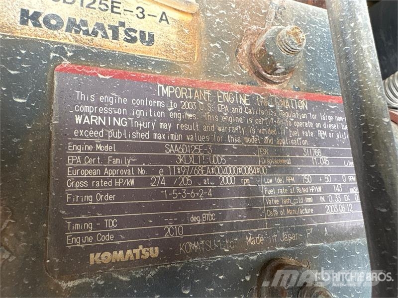 Komatsu WA470-6 Wheel Loader Utovarivači na kotačima