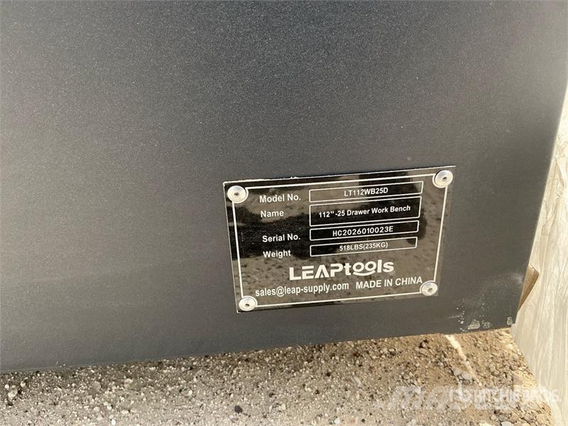LEAP LT112WB25D Tool Cabinet / Workbench (Unused) Drugi deli