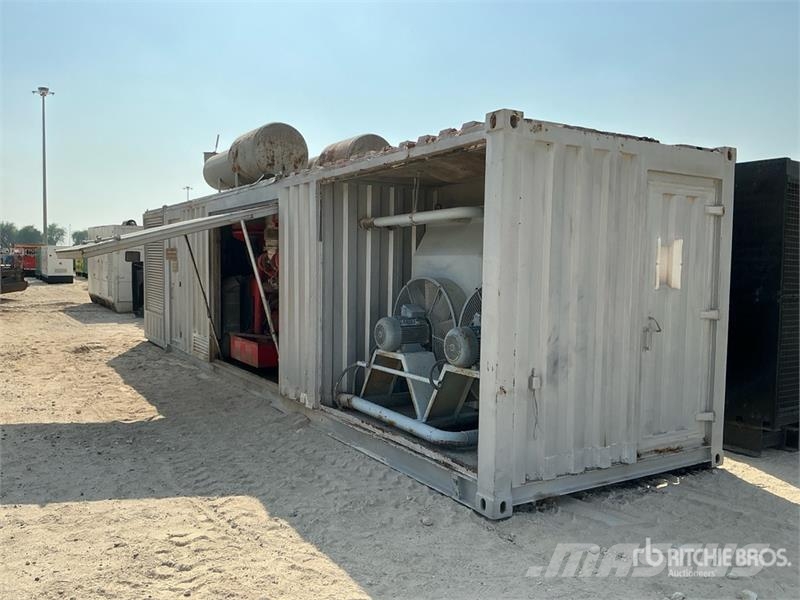 Leroy Somer 1070 kVA Containerized Generator Set Dízel áramfejlesztők