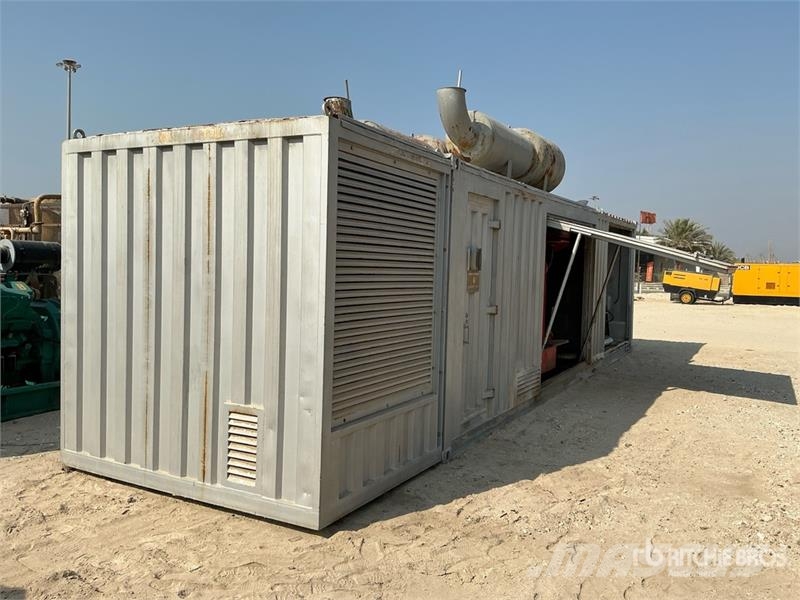 Leroy Somer 1070 kVA Containerized Generator Set Dízel áramfejlesztők